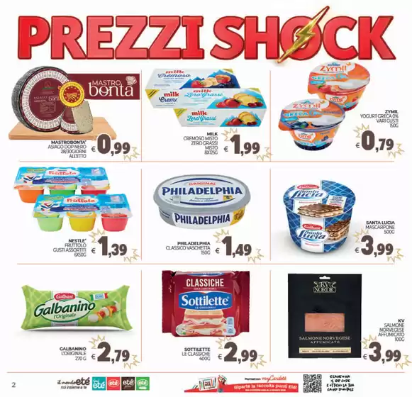 Prezzi shock