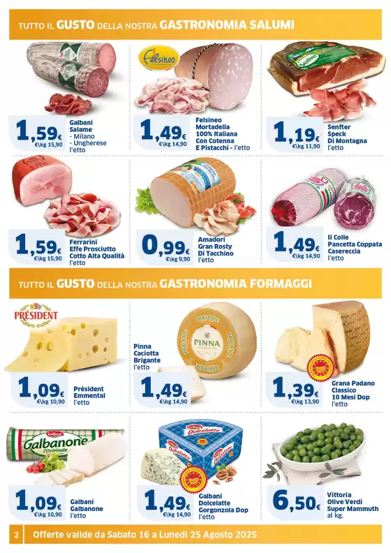 Le offerte non vanno in vacanza