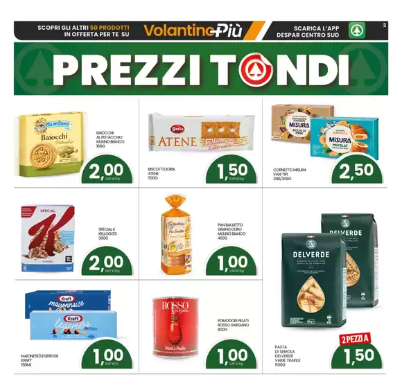 Prezzi tondi