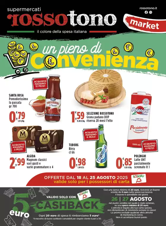 Un pieno di convenienza