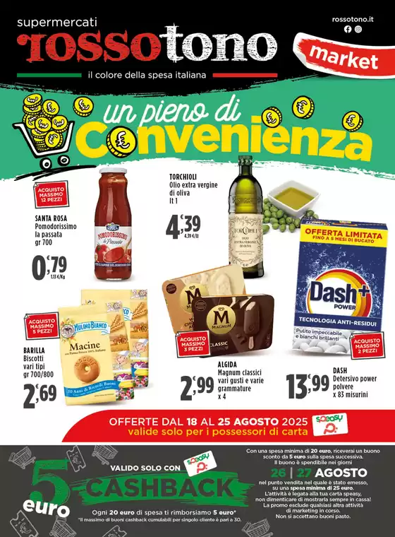 Un pieno di convenienza