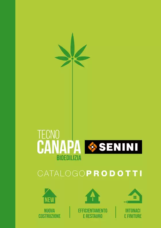 CATALOGO TECNOCANAPA PRODOTTI