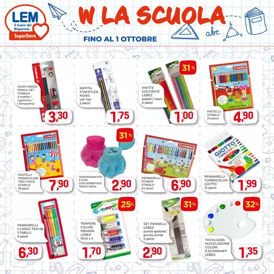 W la scuola... e tante altre offerte