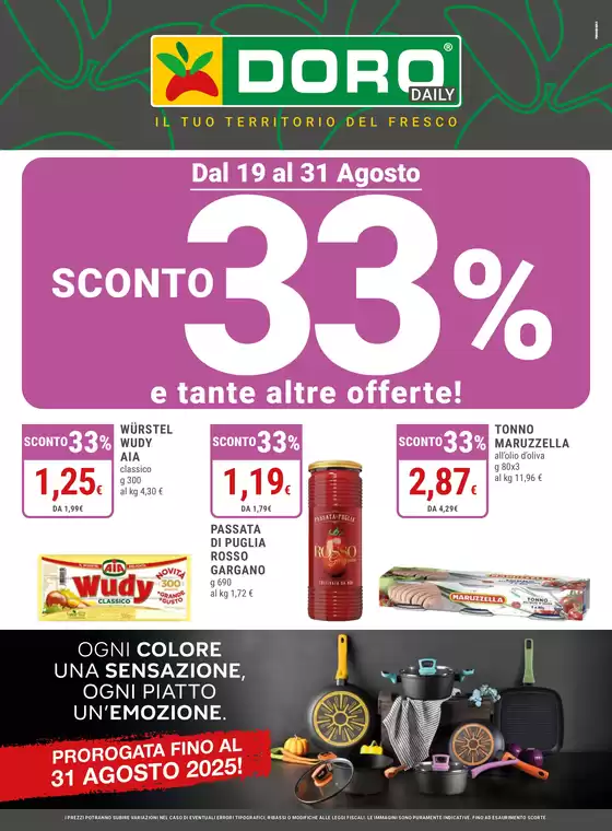 Sconto 33% e tante altre offerte!