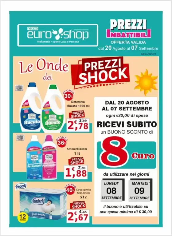 Prezzi shock