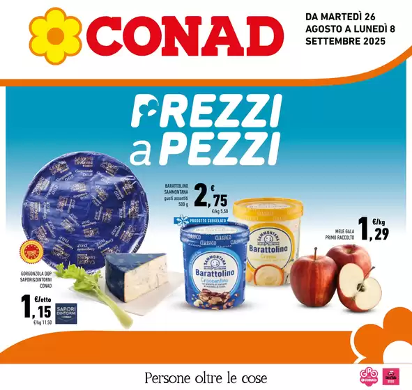 Prezzi a pezzi
