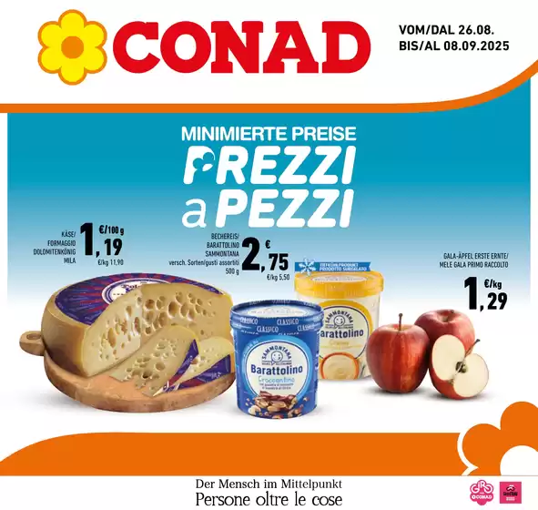 Prezzi a pezzi