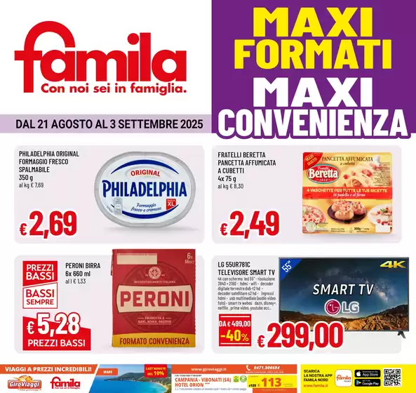 Maxi Formati Maxi Convenienza