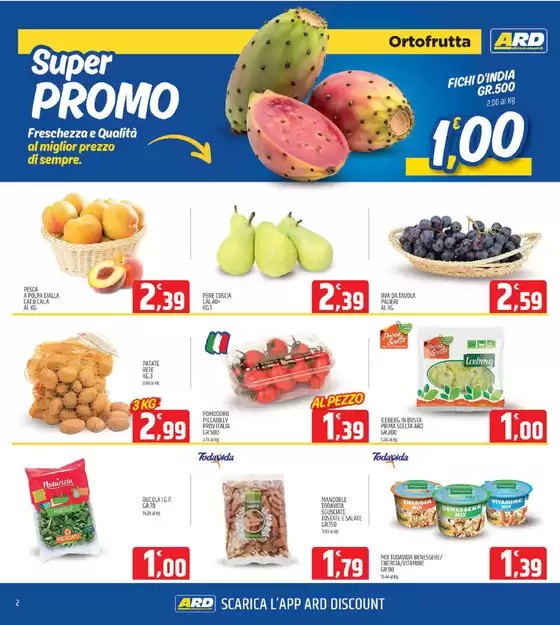 Prezzi tondi