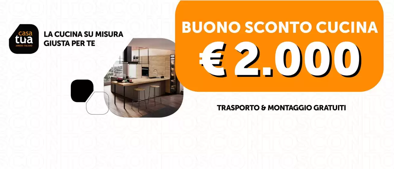 Buono sconto cucina 2000 euro
