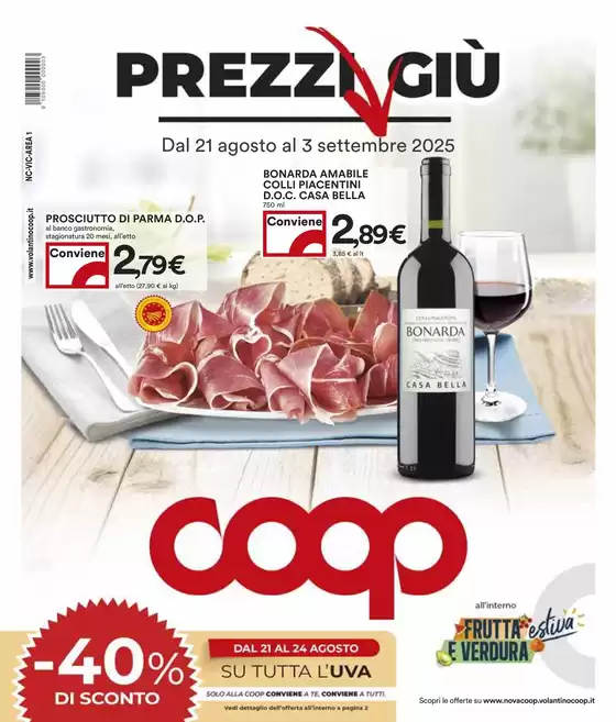 Sconti fino al 40%