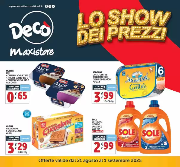 Lo show dei prezzi