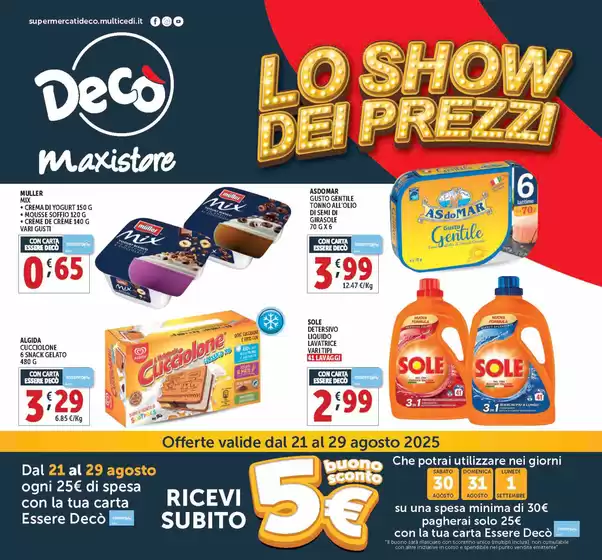 Lo show dei prezzi
