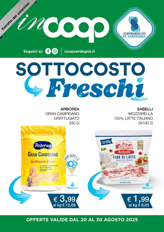 Sottocosto freschi