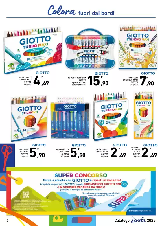 CATALOGO SCUOLA 2025