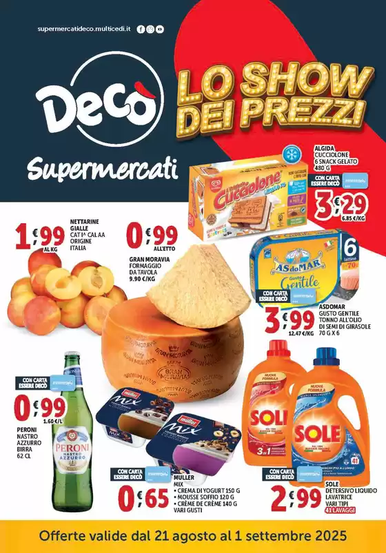 Lo show dei prezzi
