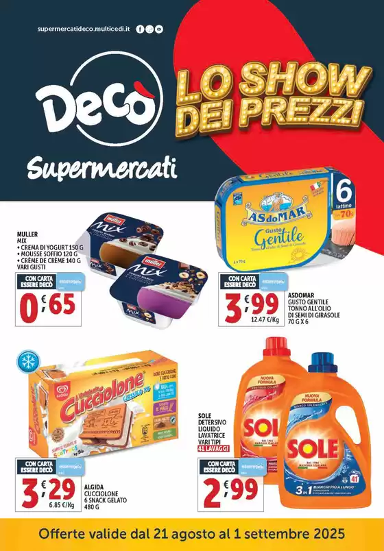 Lo show dei prezzi