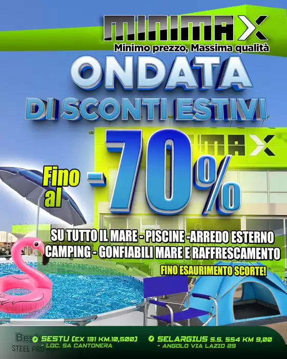 Ondata di sconti estivi 