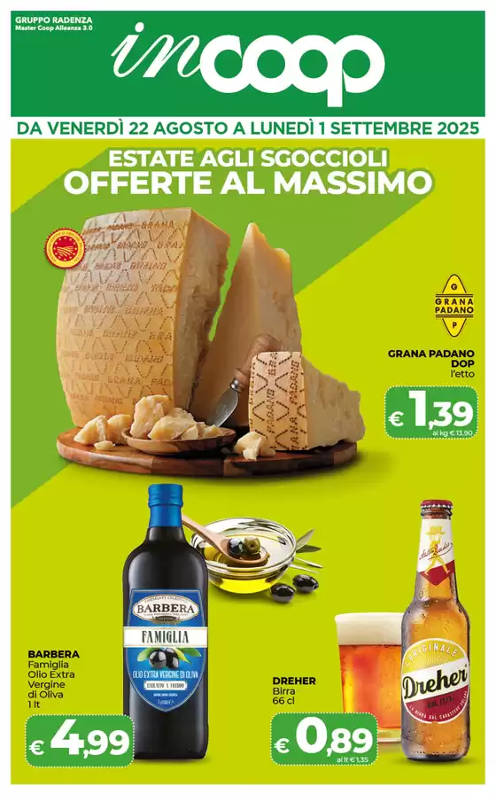 ESTATE AGLI SGOCCIOLI OFFERTE AL MASSIMO