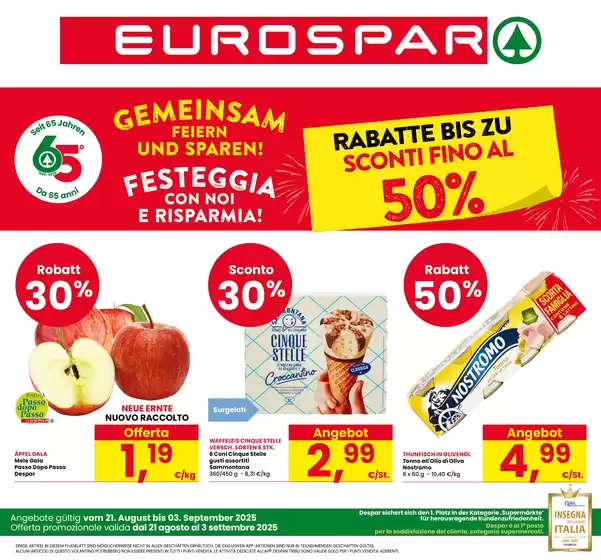 Sconti fino al 50%