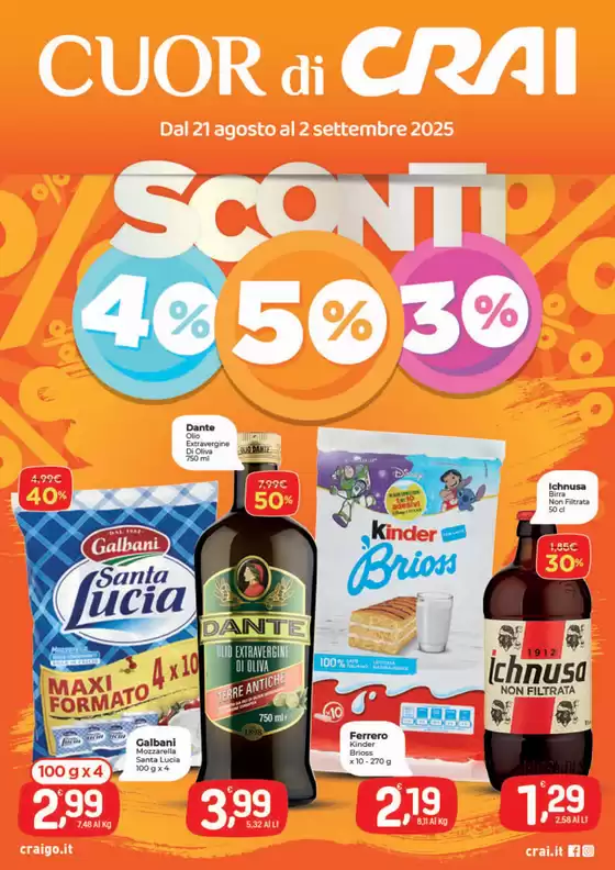 Sconti 30 40 50%