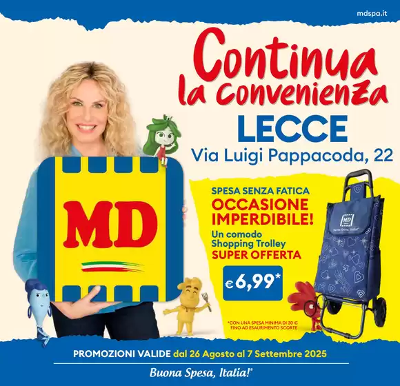 Volantino MD a Rieti | Continua la convenienza | 2025-08-25T00:00:00.000Z - 2025-09-07T00:00:00.000Z