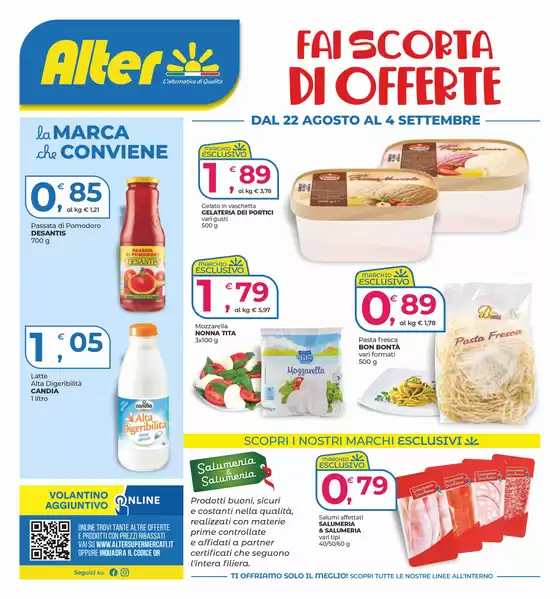Fai scorta di offerte