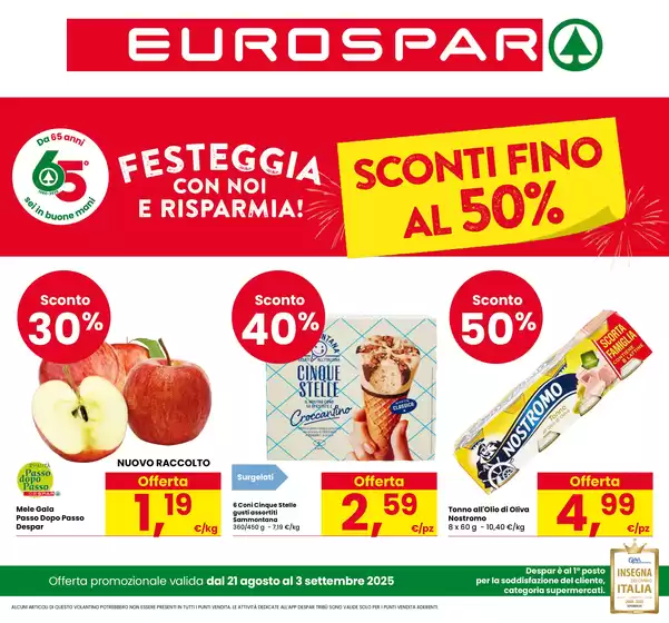 Sconti fino al 50%