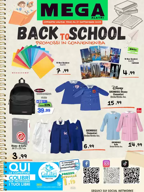 Volantino Mega a Varedo | Back to school | 2025-08-23T00:00:00.000Z - 2025-09-14T00:00:00.000Z