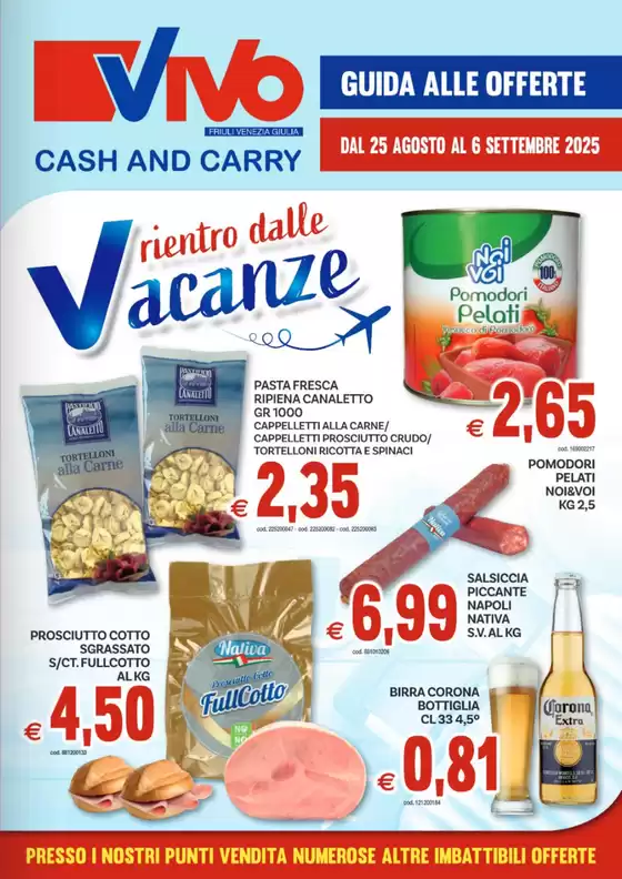 Rrientro dalle vacanze