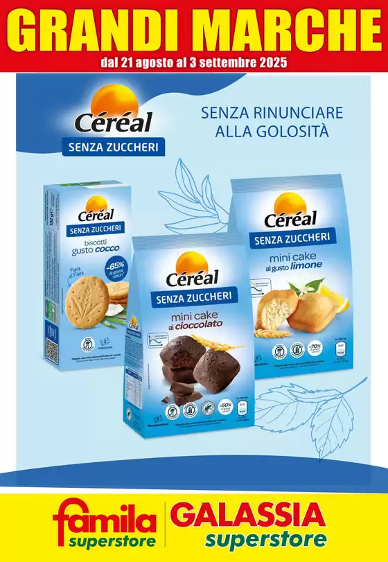 Volantino Famila Superstore a Bovolone | Grandi marche 21 agosto 3 settembre | 2025-08-25T00:00:00.000Z - 2025-09-03T00:00:00.000Z