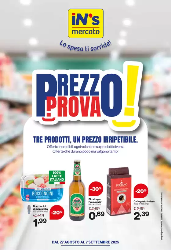 Volantino IN'S a Narni | Prezzo prova! | 2025-08-27T00:00:00.000Z - 2025-09-07T00:00:00.000Z