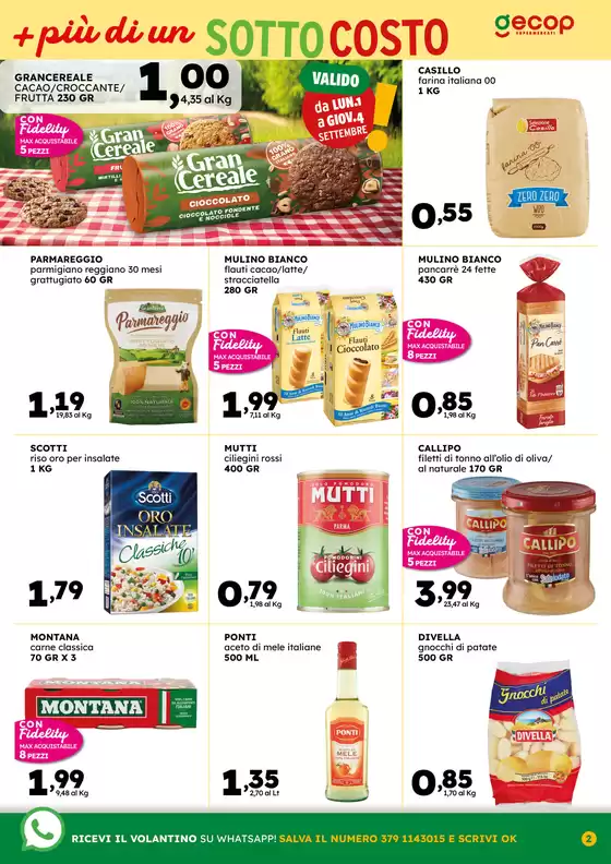 Sottocosto