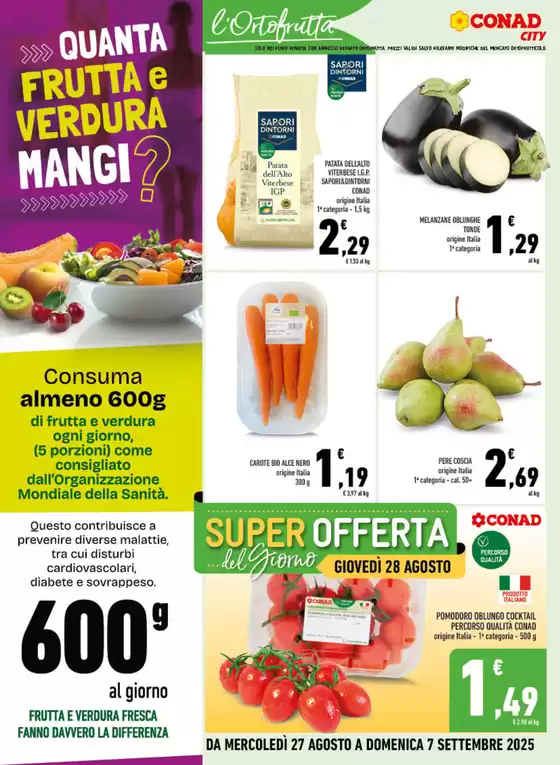 FRESCHI di Convenienza