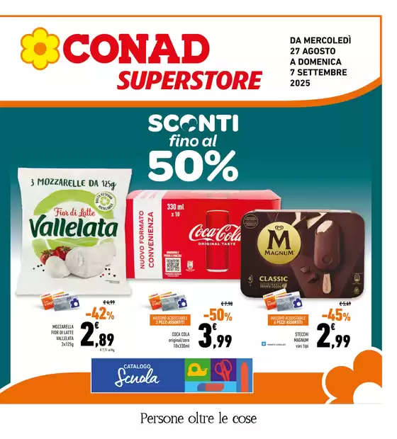 Sconti fino al 50%