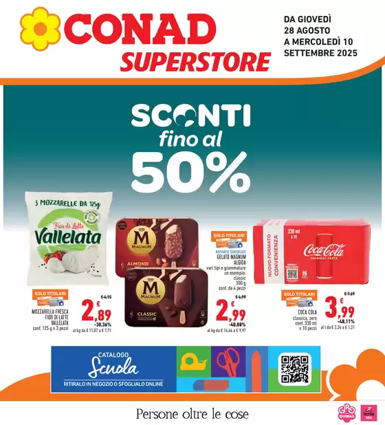 SCONTI FINO AL 50