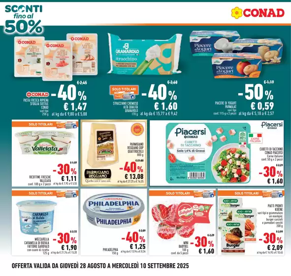 SCONTI FINO AL 50%