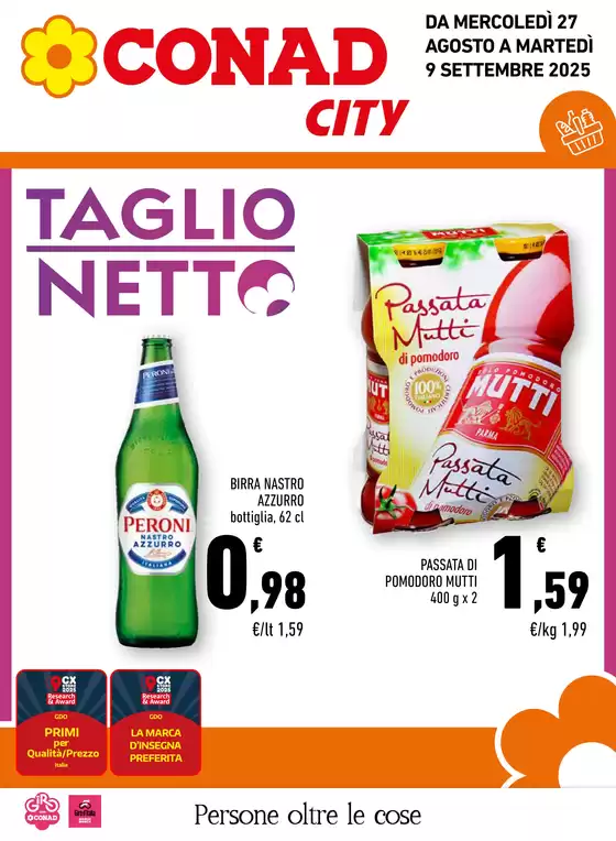 TAGLIO NETTO