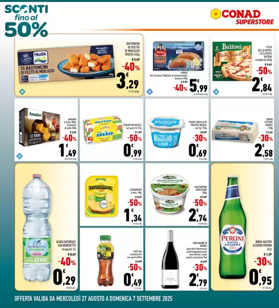 Sconti fino al 50%