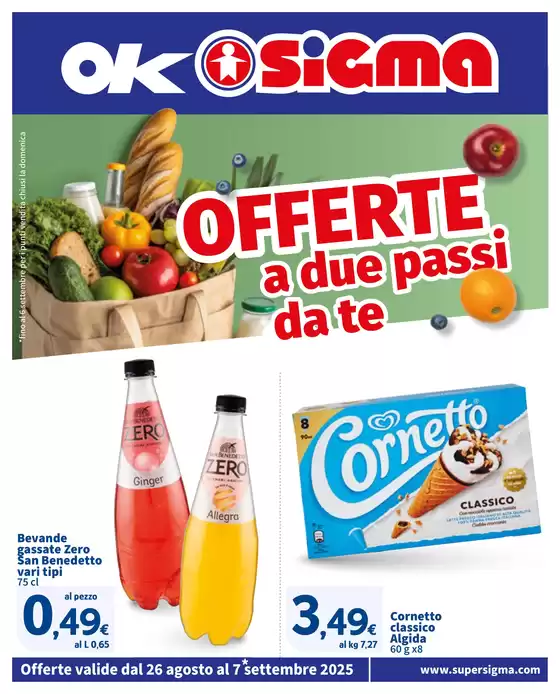 Volantino Sigma a Sesta Godano | Offerta a due passi da te , Ok Sigma | 2025-08-26T00:00:00.000Z - 2025-09-07T00:00:00.000Z