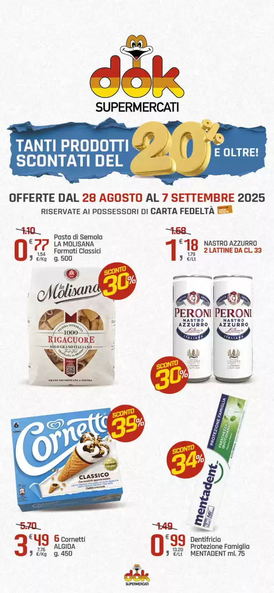 Tanti prodotti scontati