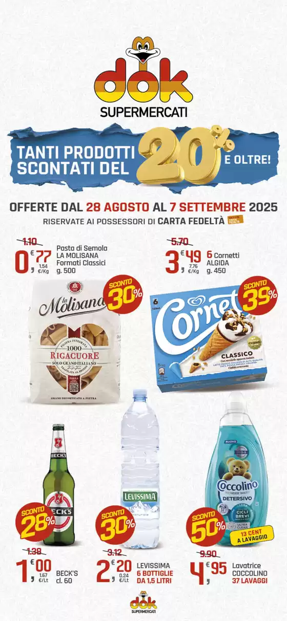 Tanti prodotti scontati