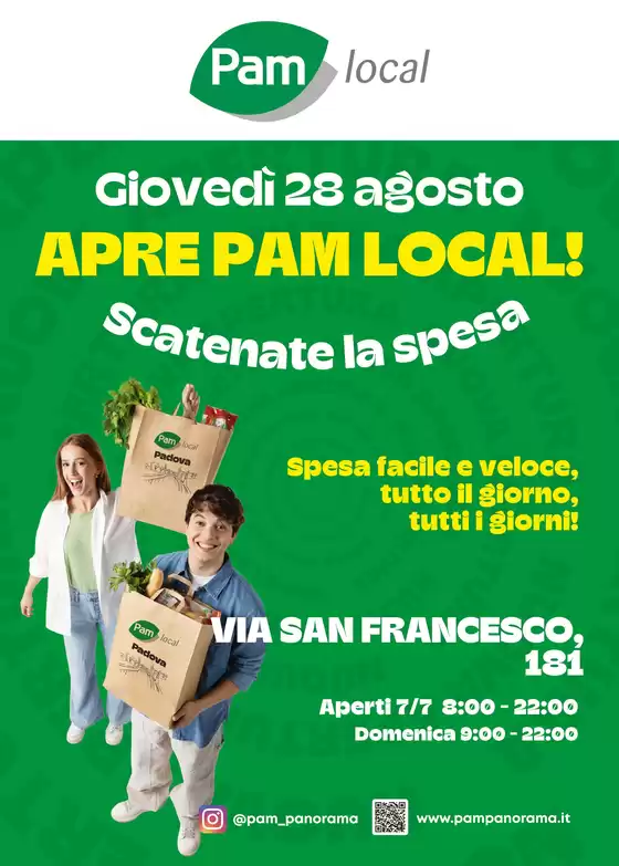 Apre Pam local!