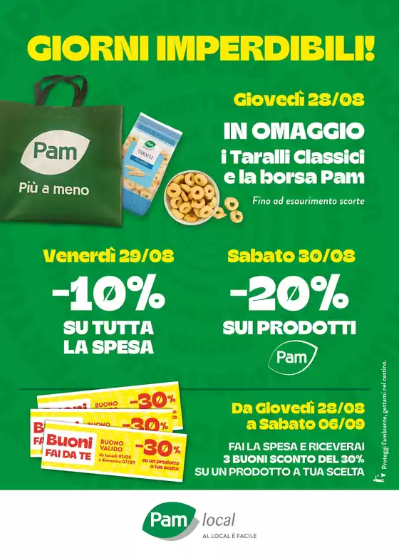 Apre Pam local!