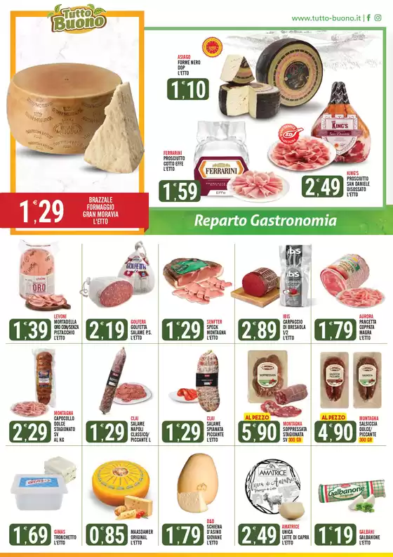 Offerte Valide dal 28 Agosto al 14 Settembre