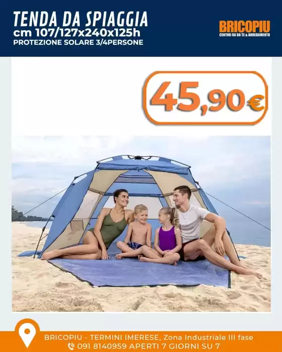 Tenda da spiaggia