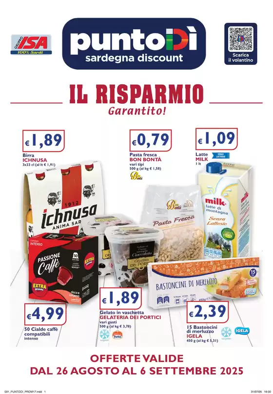 Il risparmio garantito!