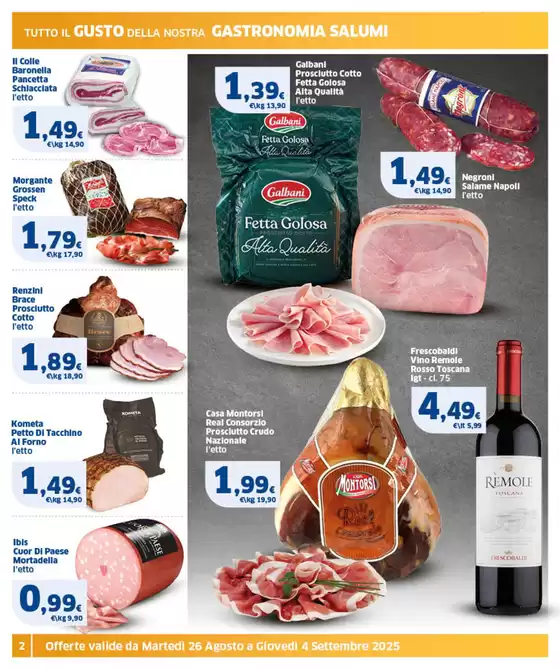 Convenienza imbattibile