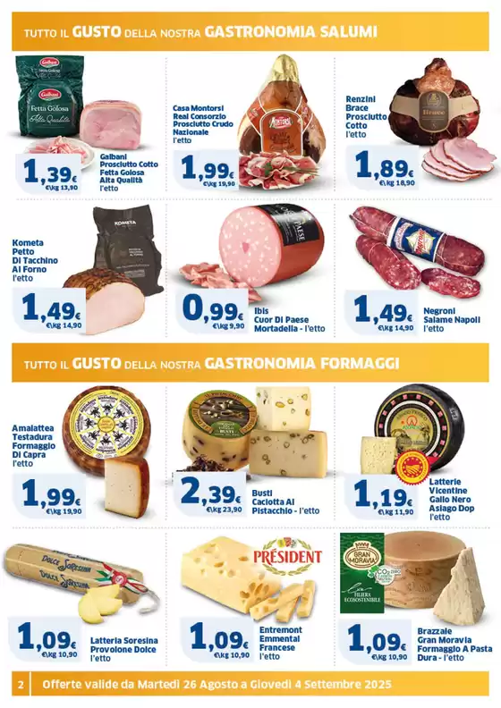 Convenienza imbattibile