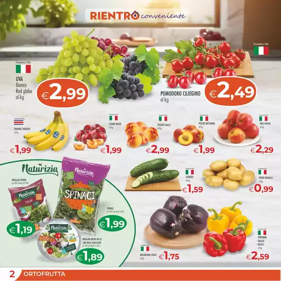 Rientro conveniente
